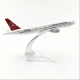 Miniatur pesawat Turkish Airlines